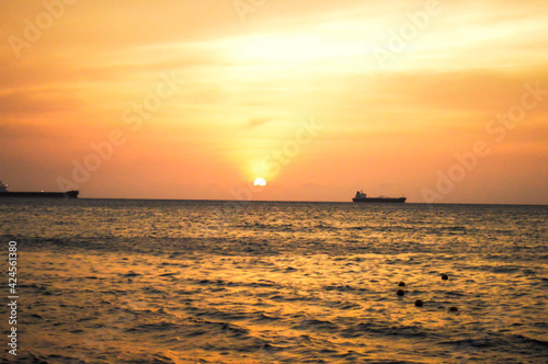 sunset on the beach © MarthaReca