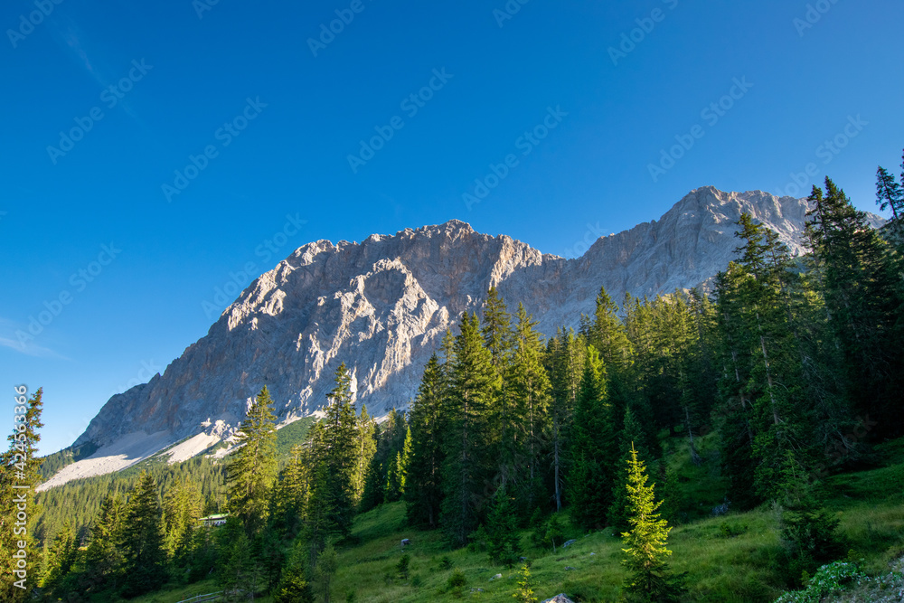 landscape in the mountains (Ehrwald, Tyrol, Austria) landscape in the mountains (Ehrwald, Tyrol, Austria)