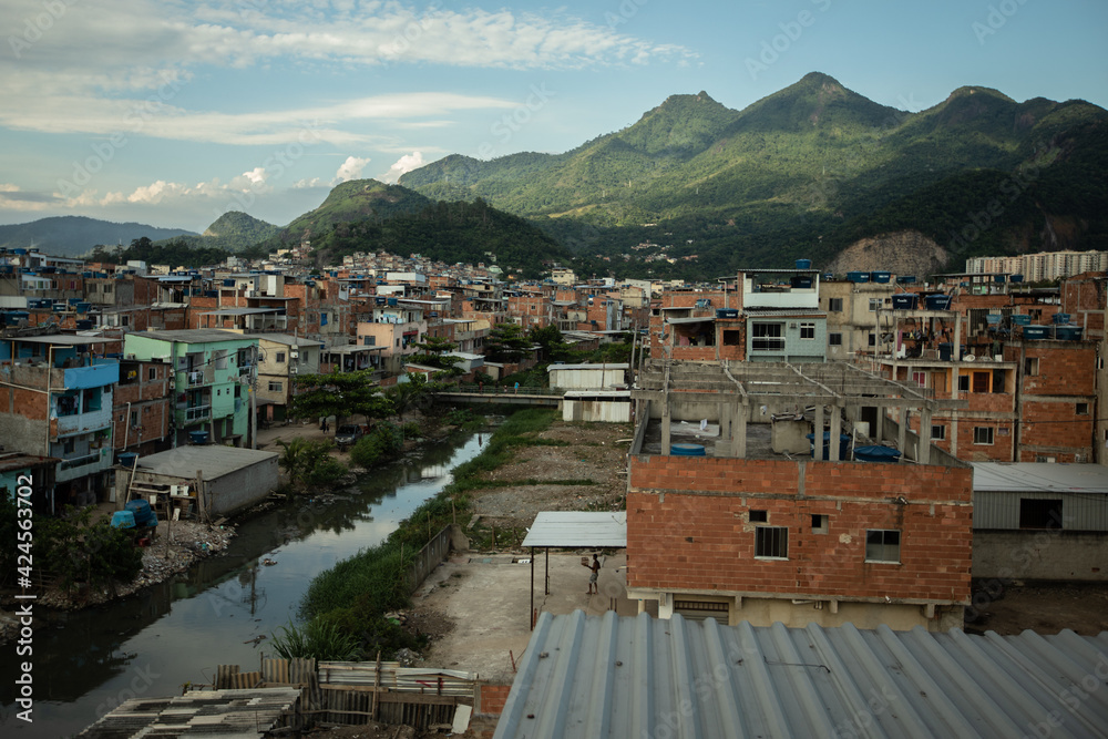 Rio de Janeiro Slum, Brazil