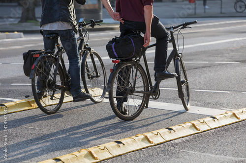 protected bike lane