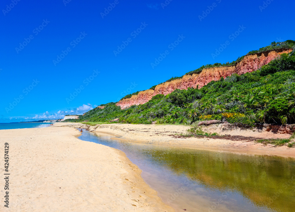 Arraial d'Ajuda is a district of the Brazilian municipality of Porto Seguro, on the coast of the state of Bahia.