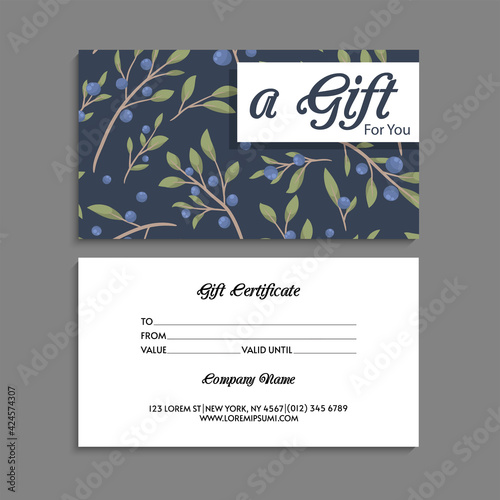 Set of colorful gift cards template. Modern style vector illustration of flowers for saloon, gallery, spa, shop. Gift voucher