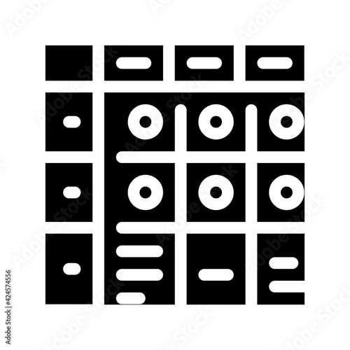 apgar score of newborn glyph icon vector. apgar score of newborn sign. isolated symbol illustration
