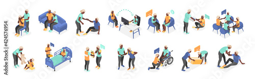 Mutual Help Recolor Icons Set