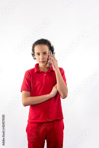child using phone