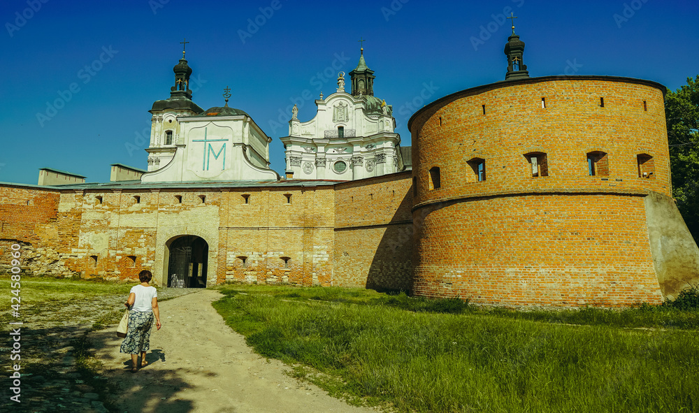 Fortress. Fortress of the Carmelite Monastery. Berdichev. Ukraine.