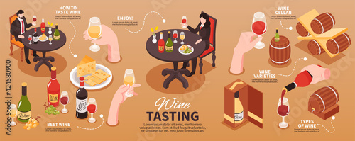 Wine Tasting Infographics