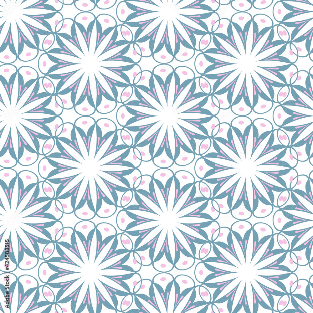 pattern flower spring ornament decor