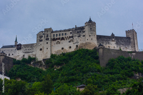 The beautiful castle of Salzburg in Austria © Stefano Zaccaria