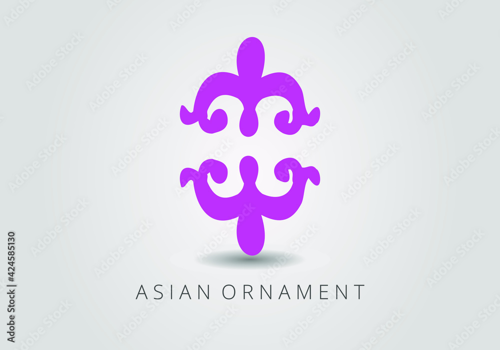 Magenta ornate linear ornaments in Kazakh traditional style. Asian floral design. Abstract Asian elements of the national pattern of the ancient nomads of the Kyrgyz, Mongols, Kazakhs, Tatars. Magenta ornate linear ornaments in Kazakh traditional style. Asian floral design. Abstract Asian elements of the national pattern of the ancient nomads of the Kyrgyz, Mongols, Kazakhs, Tatars.