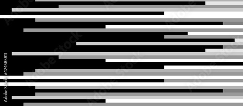 Composición abstracta de rayas paralelas en blanco y negro y tonos de grises