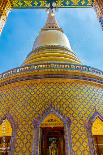 The amazing Temple Wat Ratchabophit Sathitmahasimaram, Bangkok. Thailand photo