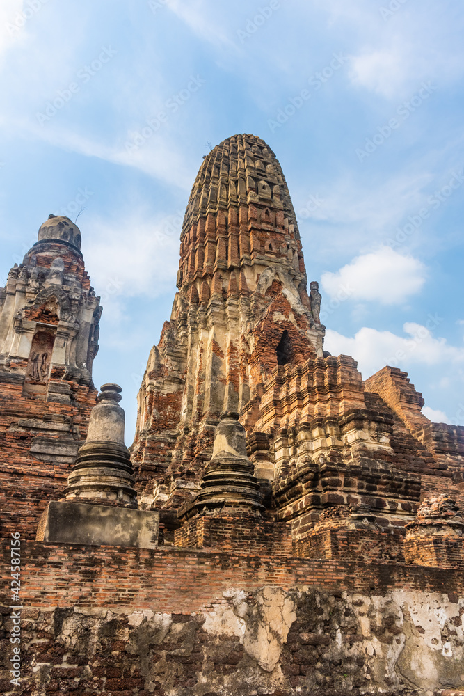 Ancient temple in Ayutthaya, Thaialnd Ancient temple in Ayutthaya, Thaialnd