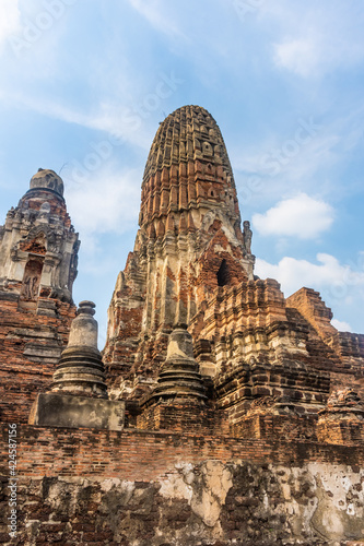 Ancient temple in Ayutthaya, Thaialnd