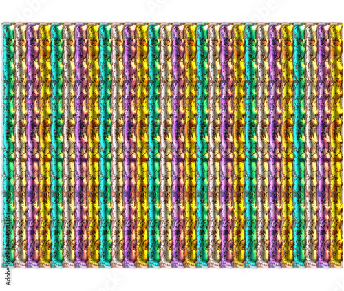 Patrón textil de rayas de colores paralelas