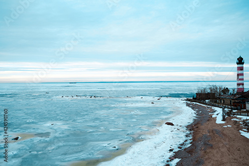 the texture of blue frozen ice in the ocean