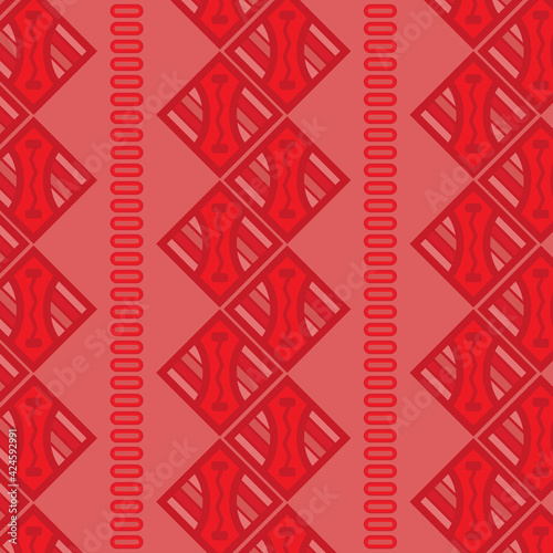 Seamless abstract pattern native indie geometric concept vector