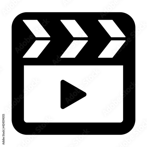 カチンコ動画再生アイコン