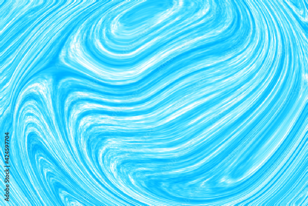 Light blue liquid texture. Abstract background vector