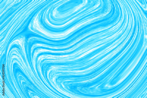 Light blue liquid texture. Abstract background vector
