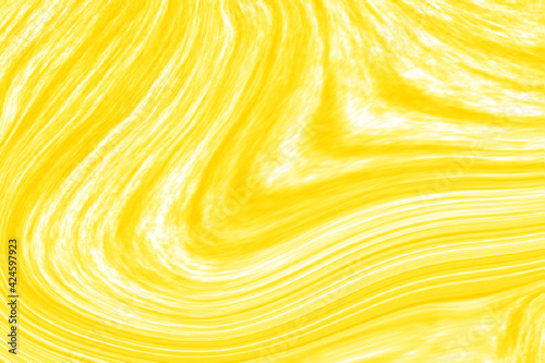 Yellow liquid texture. Abstract background vector