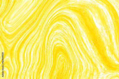 Yellow liquid texture. Abstract background vector
