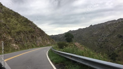 timelapse made by a highway in cordoba argentina