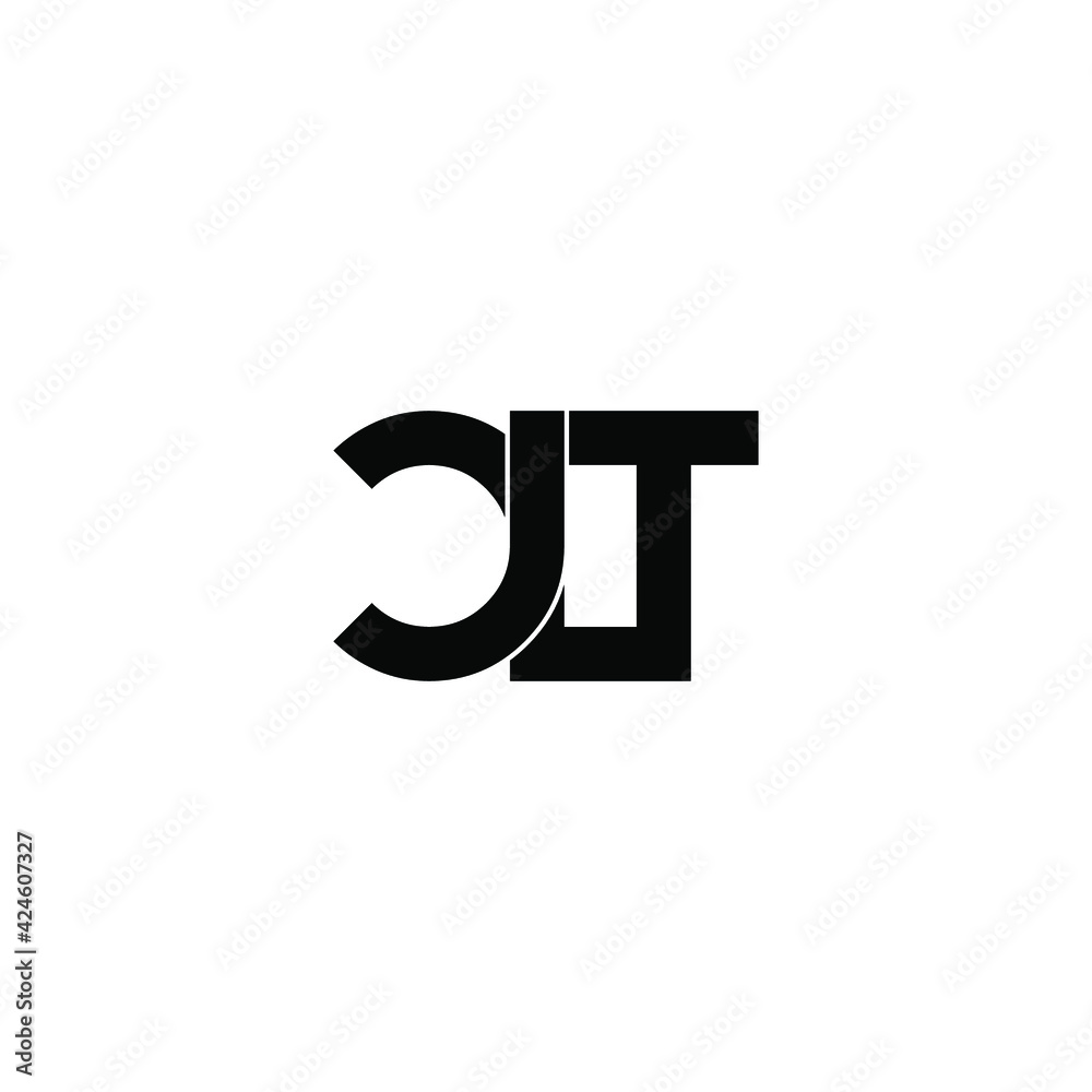 clt letter original monogram logo design