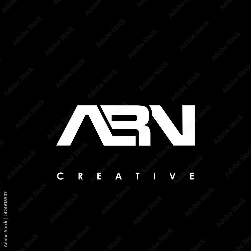 ABN Letter Initial Logo Design Template Vector Illustration