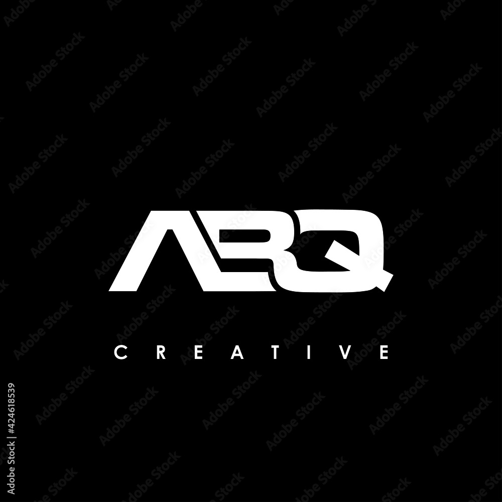 ABQ Letter Initial Logo Design Template Vector Illustration ABQ Letter Initial Logo Design Template Vector Illustration