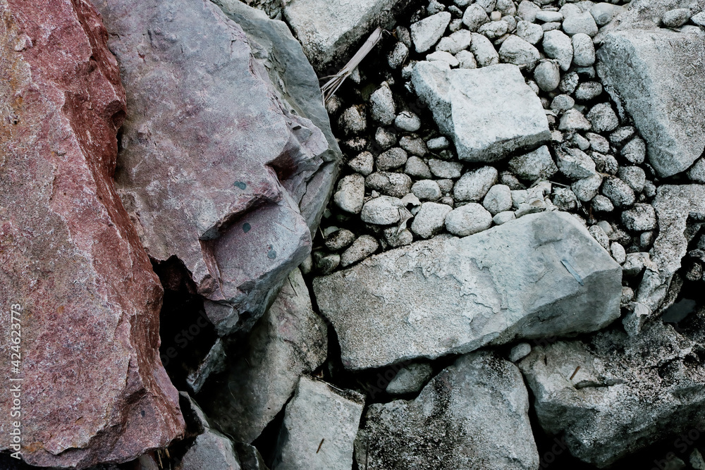 Fototapeta premium close up of a stone