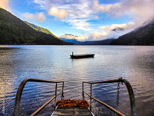 lake in the mountains