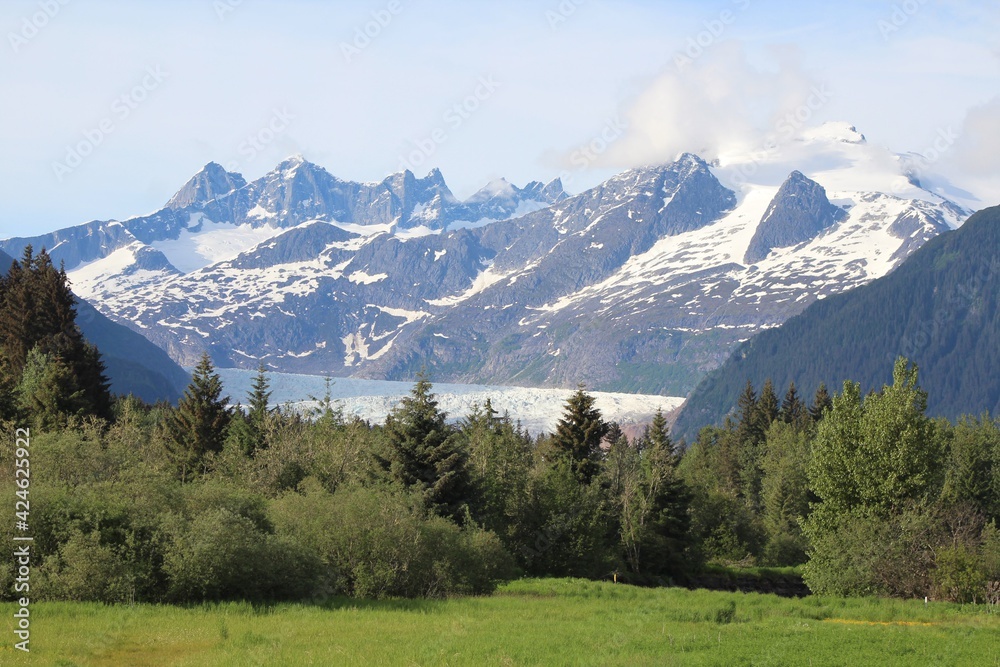 landscape in the mountains