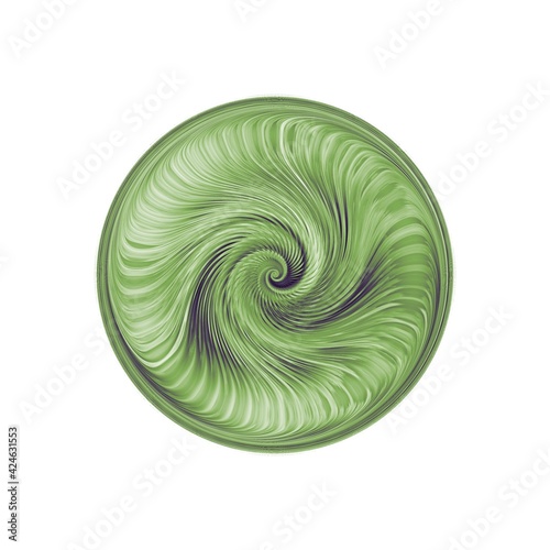 Circle Swirl Shield Artwork Background