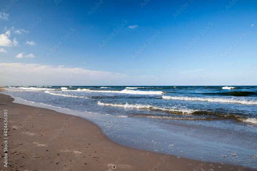beautiful Baltic sea in cold August months 2019 beautiful Baltic sea in cold August months 2019
