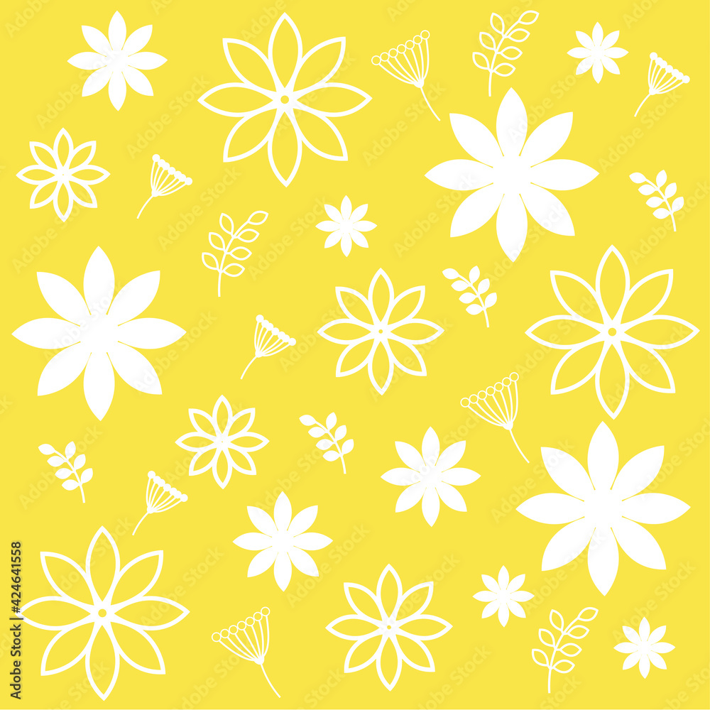 Obraz premium flower pattern