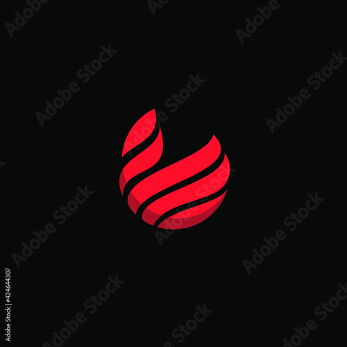 Luxury Phoenix Logo Concept Stock Vector illustration
