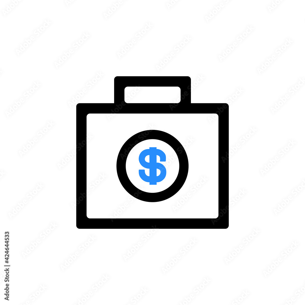 financial business icon vector financial business icon vector