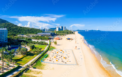 Shili Silver Beach Scenic Spot, Hailing Island, Yangjiang City, Guangdong Province, China photo