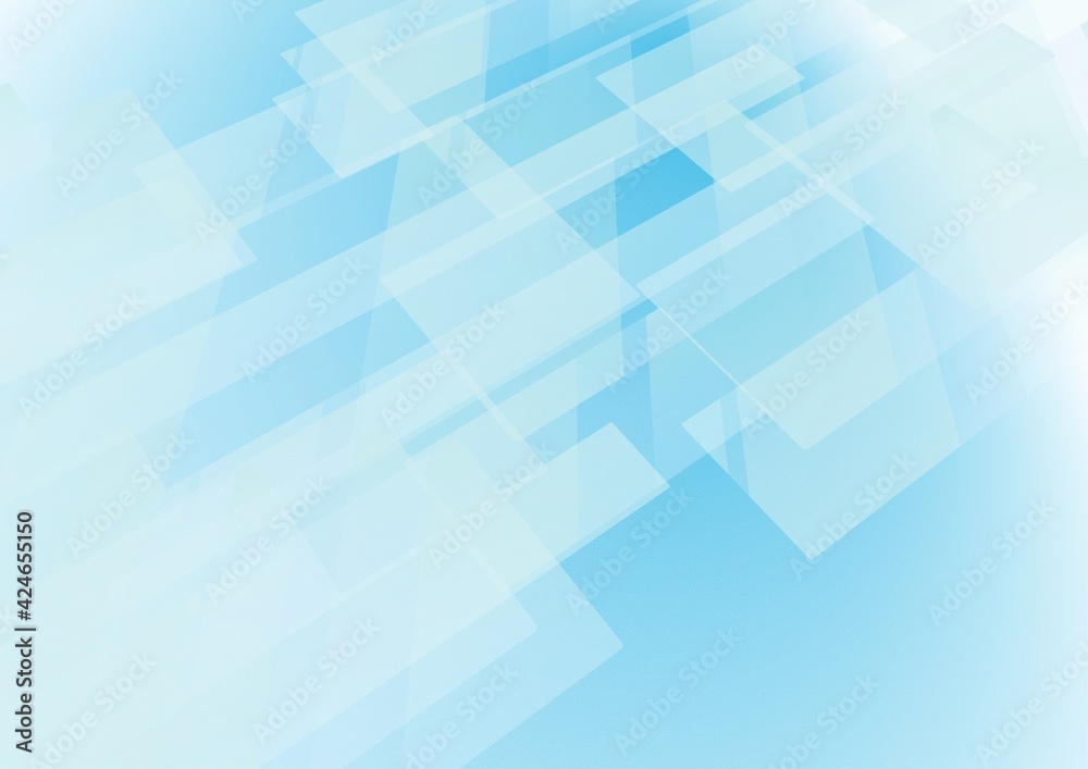 青色の幾何学的な抽象背景no 03 Stock Illustration Adobe Stock