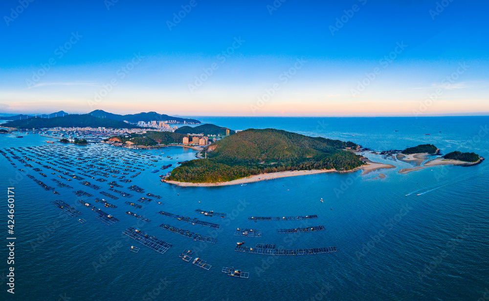 Zhapo National Center fishing port, hailing island, Yangjiang City, Guangdong Province, China