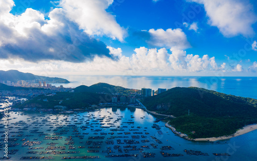 Zhapo National Center fishing port, hailing island, Yangjiang City, Guangdong Province, China photo