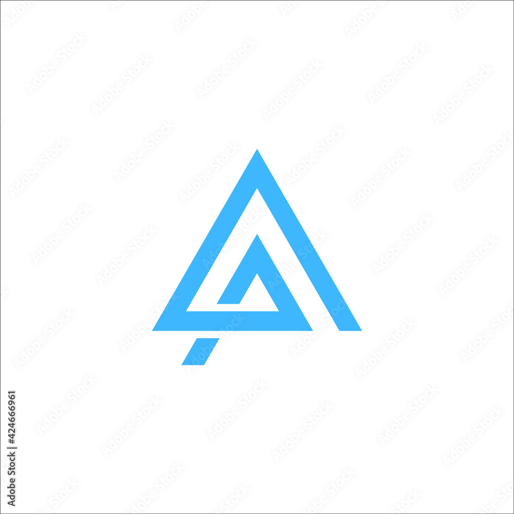 letter AP logo design letter AP logo design