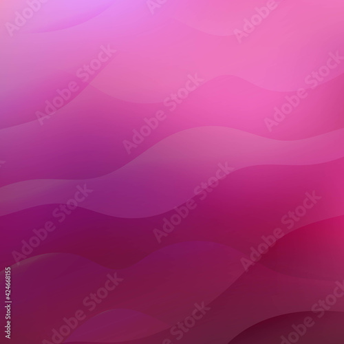 Dinamic Pink Background With Line With Gradient Mesh  Vector Illustration