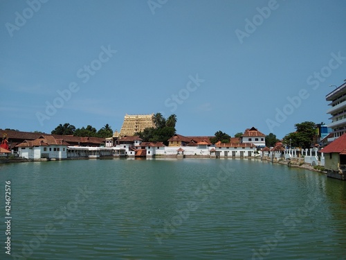 Sree Padmanabha swamy temple pond  Thiruvananthapuram Kerala