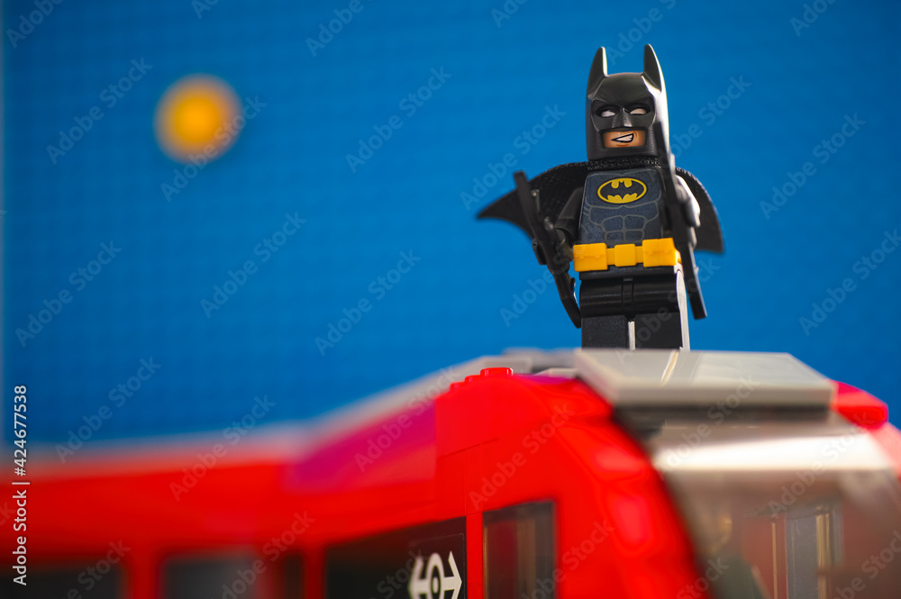 Lego batman train hotsell