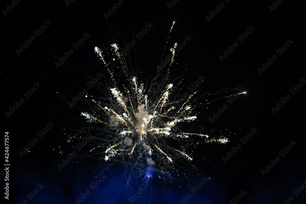 Fototapeta premium Fire works