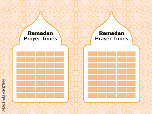 Stock pattern design background for Islamic themes, prayer times in Ramadan. Ramadan designs. Ramadan Kareem. Peace.