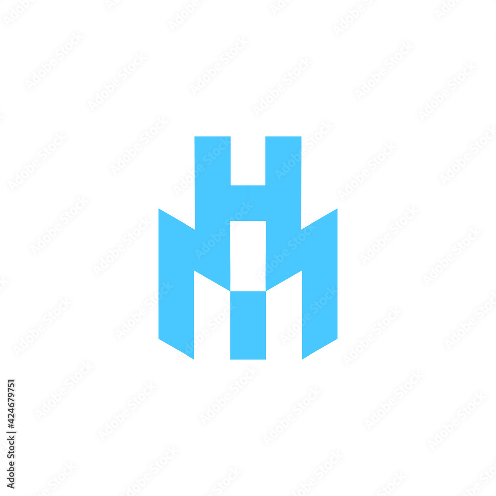 HM logo design HM logo design