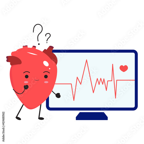 Arrhythmia or Irregular Heartbeat concept